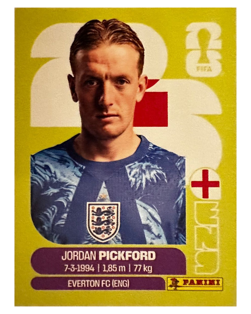 Panini FIFA WM 2026 United - ENG 2 - Jordan Pickford