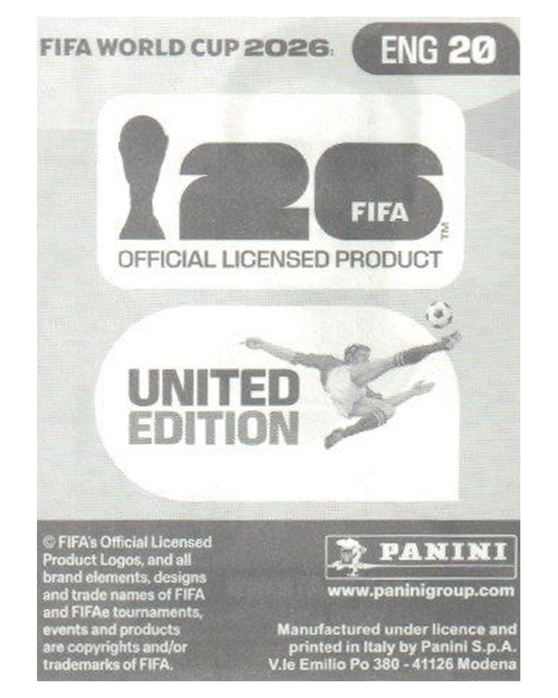 Panini FIFA WM 2026 United - ENG 20 - Ollie Watkins
