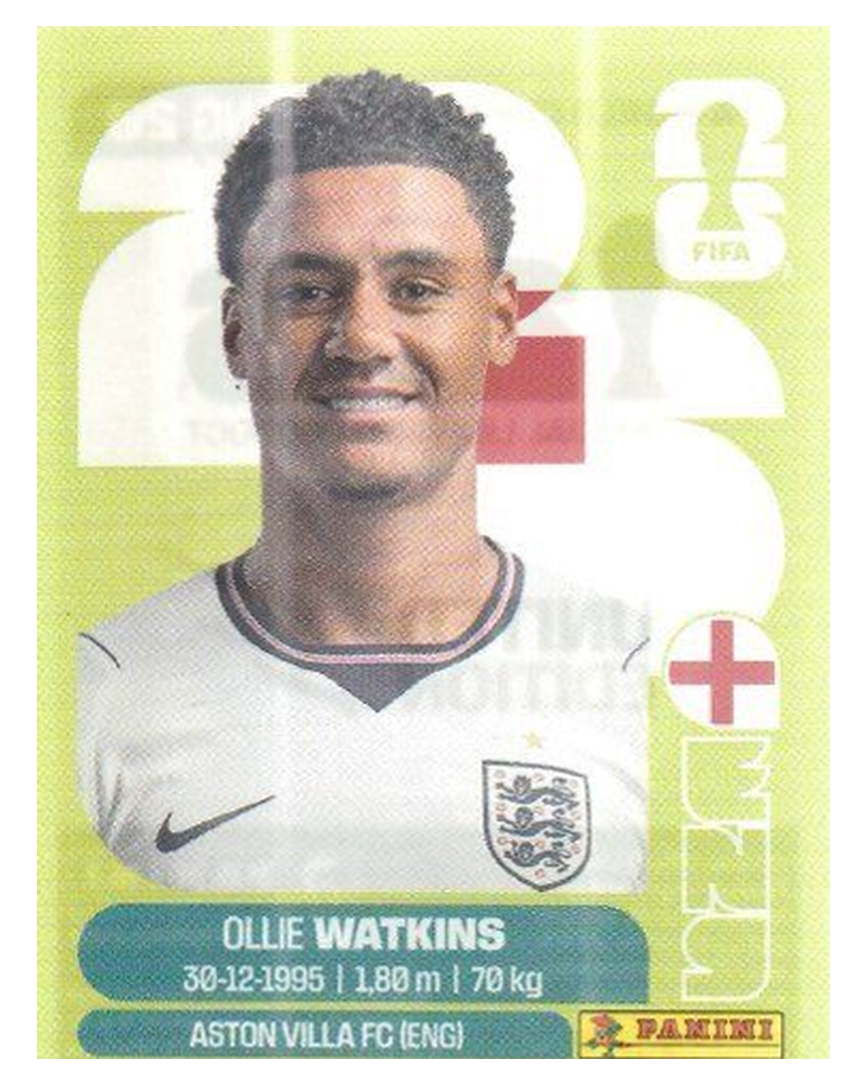 Panini FIFA WM 2026 United - ENG 20 - Ollie Watkins