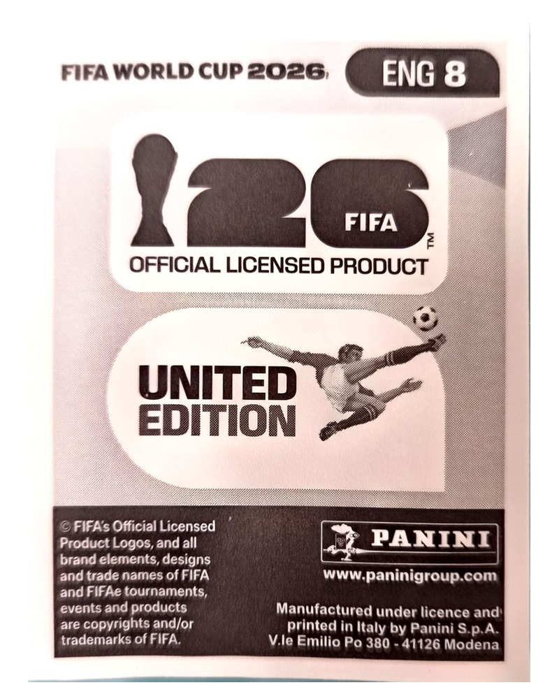 Panini FIFA WM 2026 United - ENG 8 - Dan Burn