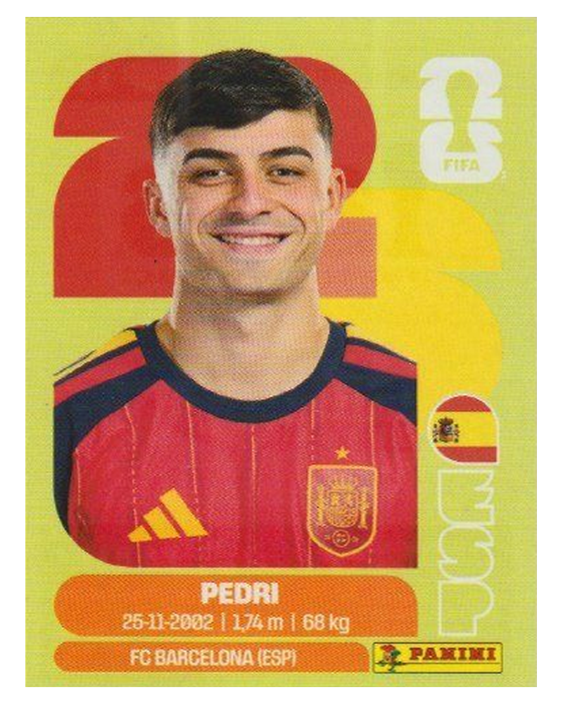 Panini FIFA WM 2026 United - ESP 11 - Pedri