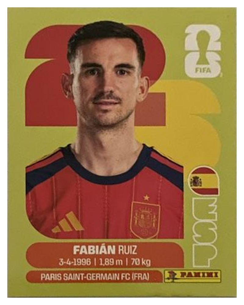 Panini FIFA WM 2026 United - ESP 12 - Fabian Ruiz