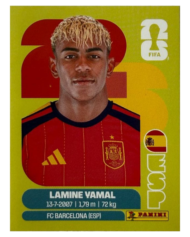 Panini FIFA WM 2026 United - ESP 15 - Lamine Yamal