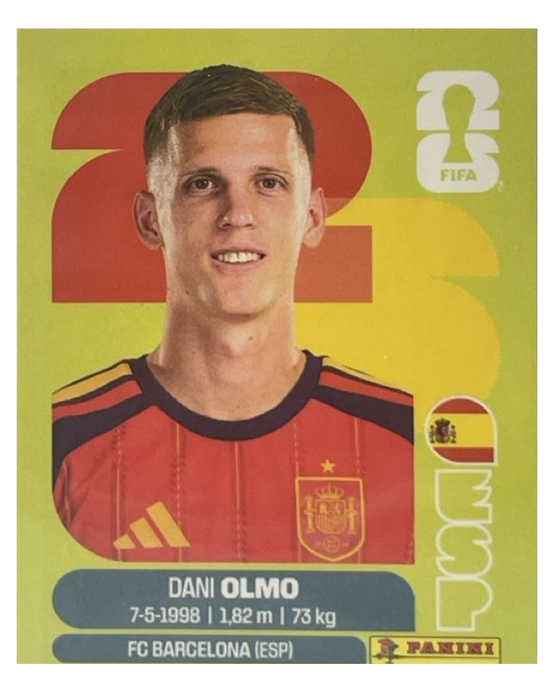 Panini FIFA WM 2026 United - ESP 16 - Dani Olmo