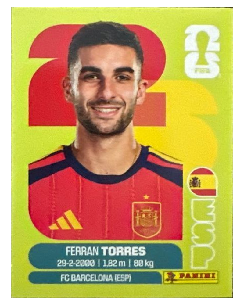 Panini FIFA WM 2026 United - ESP 18 - Ferran Torres