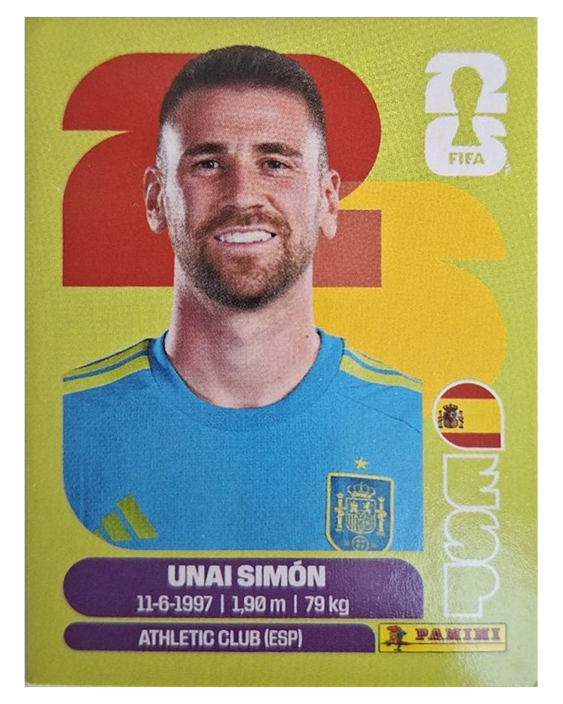 Panini FIFA WM 2026 United - ESP 2 - Unai Simon