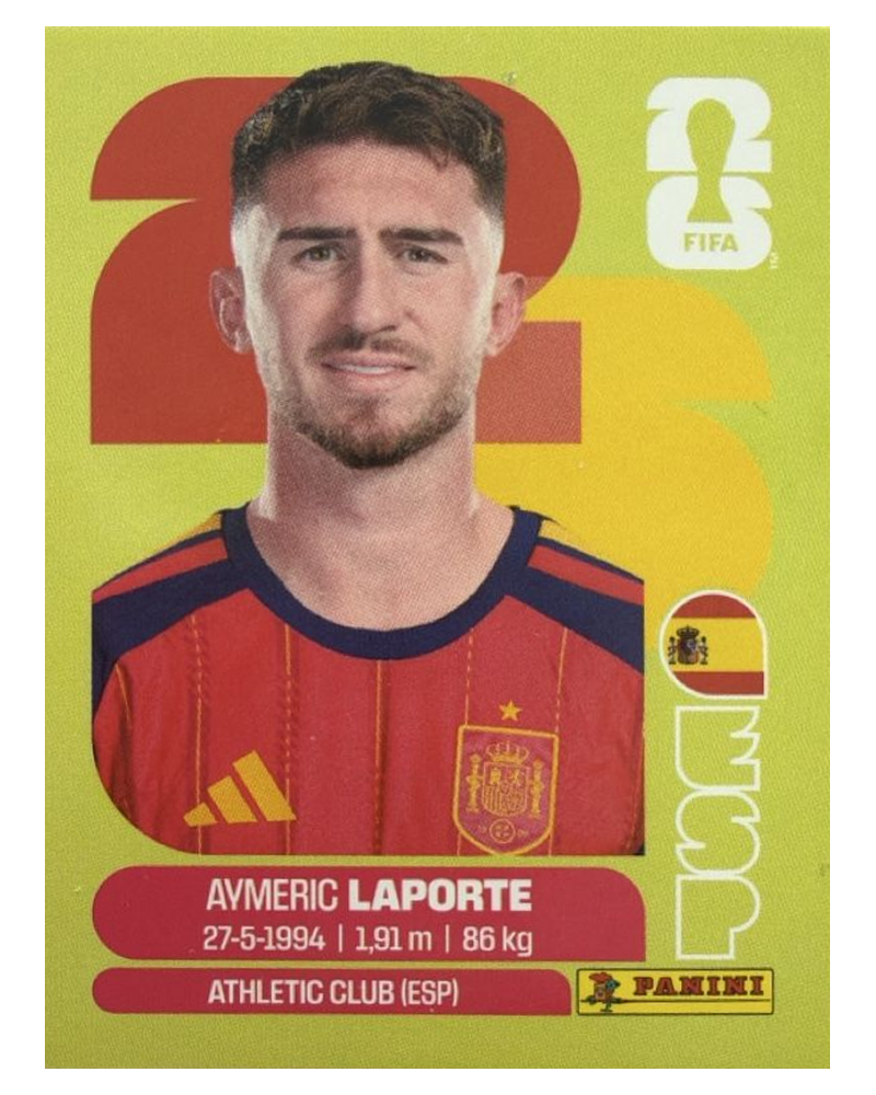 Panini FIFA WM 2026 United - ESP 4 - Aymeric Laporte