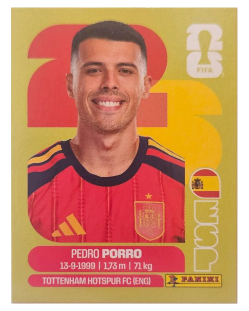 Panini FIFA WM 2026 United - ESP 6 - Pedro Porro