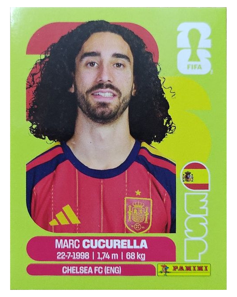 Panini FIFA WM 2026 United - ESP 8 - Marc Cucurella