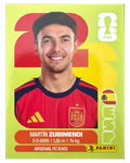 Panini FIFA WM 2026 United - ESP 9 - Martín Zubimendi