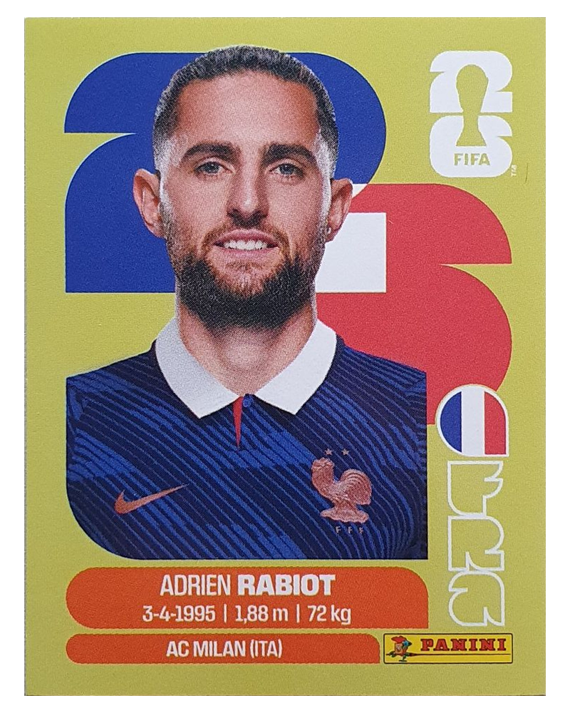 Panini FIFA WM 2026 United - FRA 12 - Adrien Rabiot