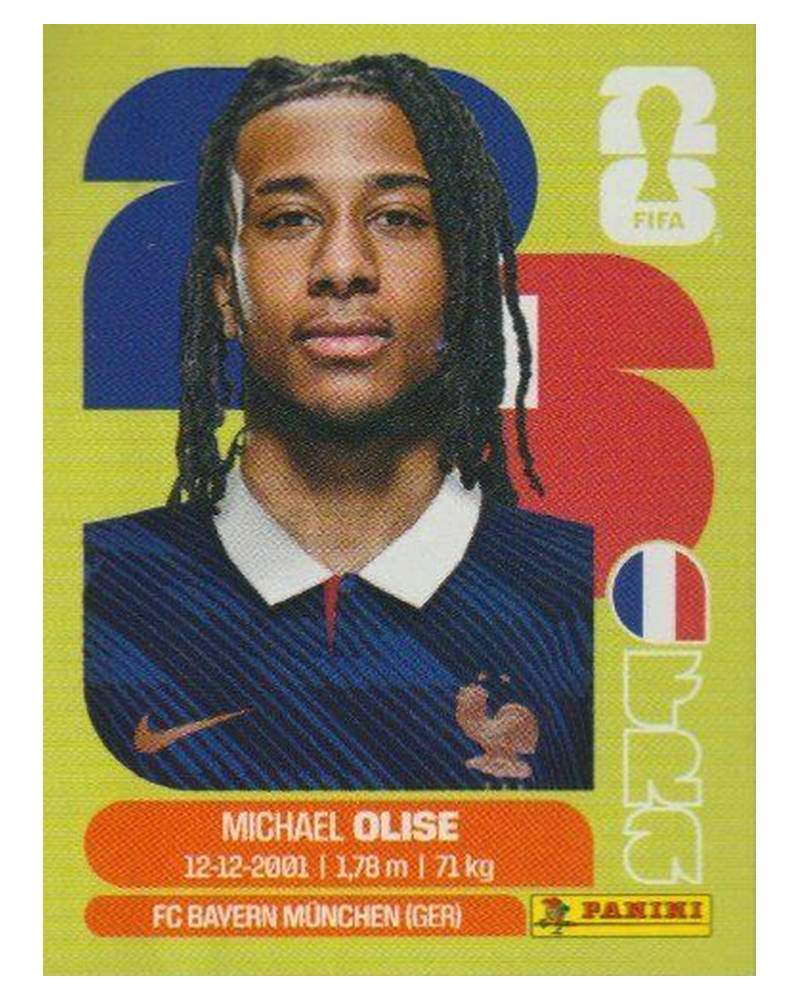 Panini FIFA WM 2026 United - FRA 14 - Michael Olise