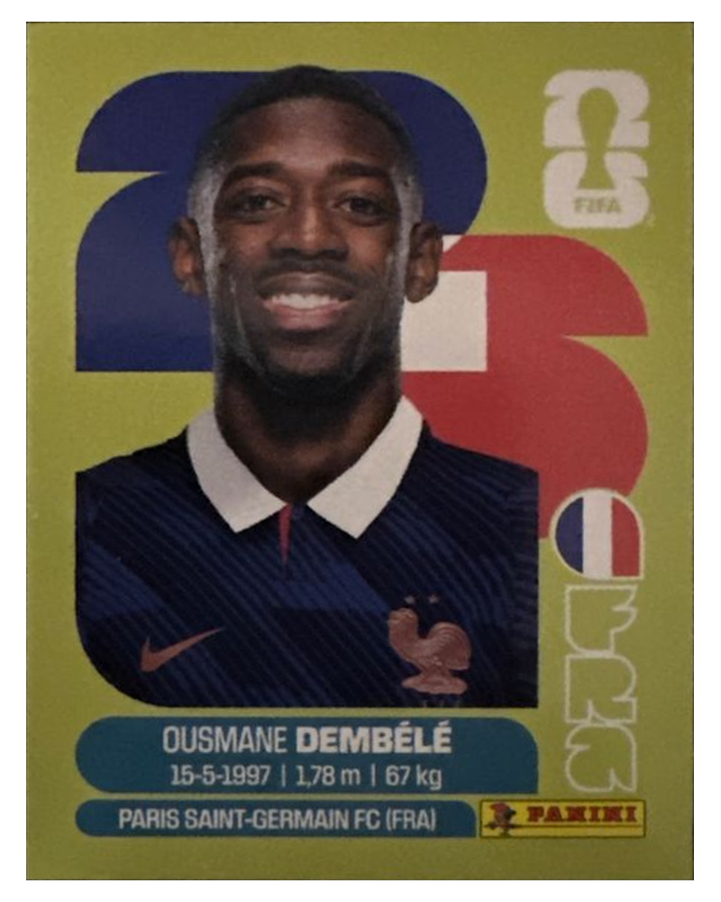 Panini FIFA WM 2026 United - FRA 15 - Ousmane Dembele