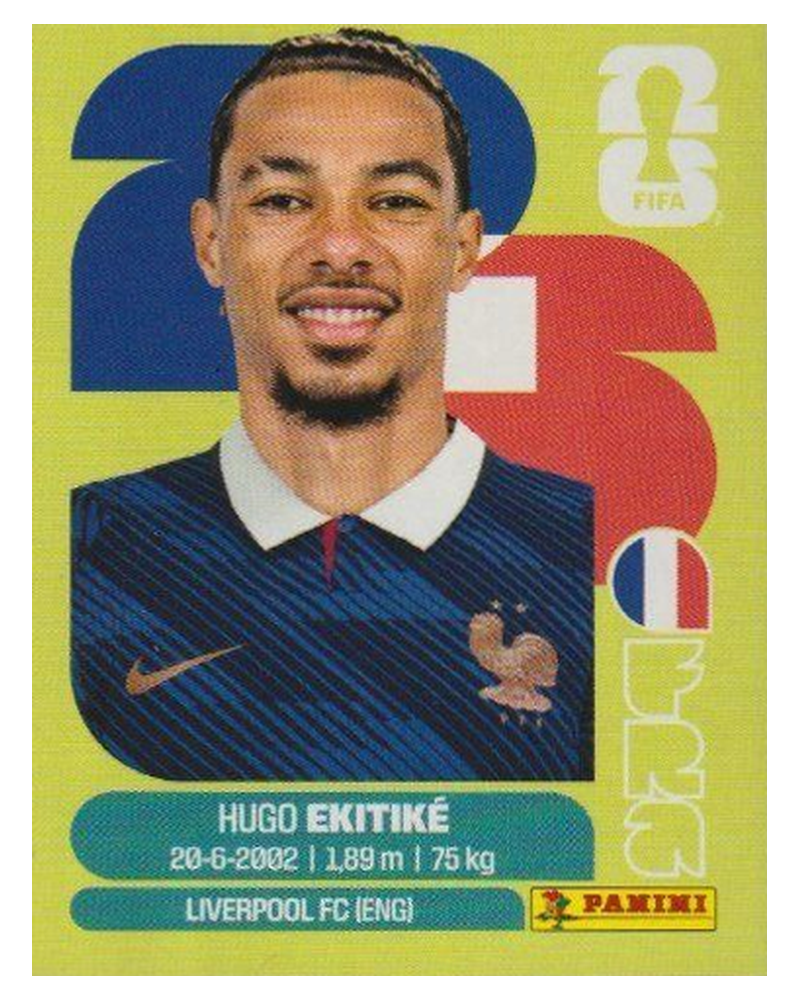Panini FIFA WM 2026 United - FRA 19 - Hugo Ekitike