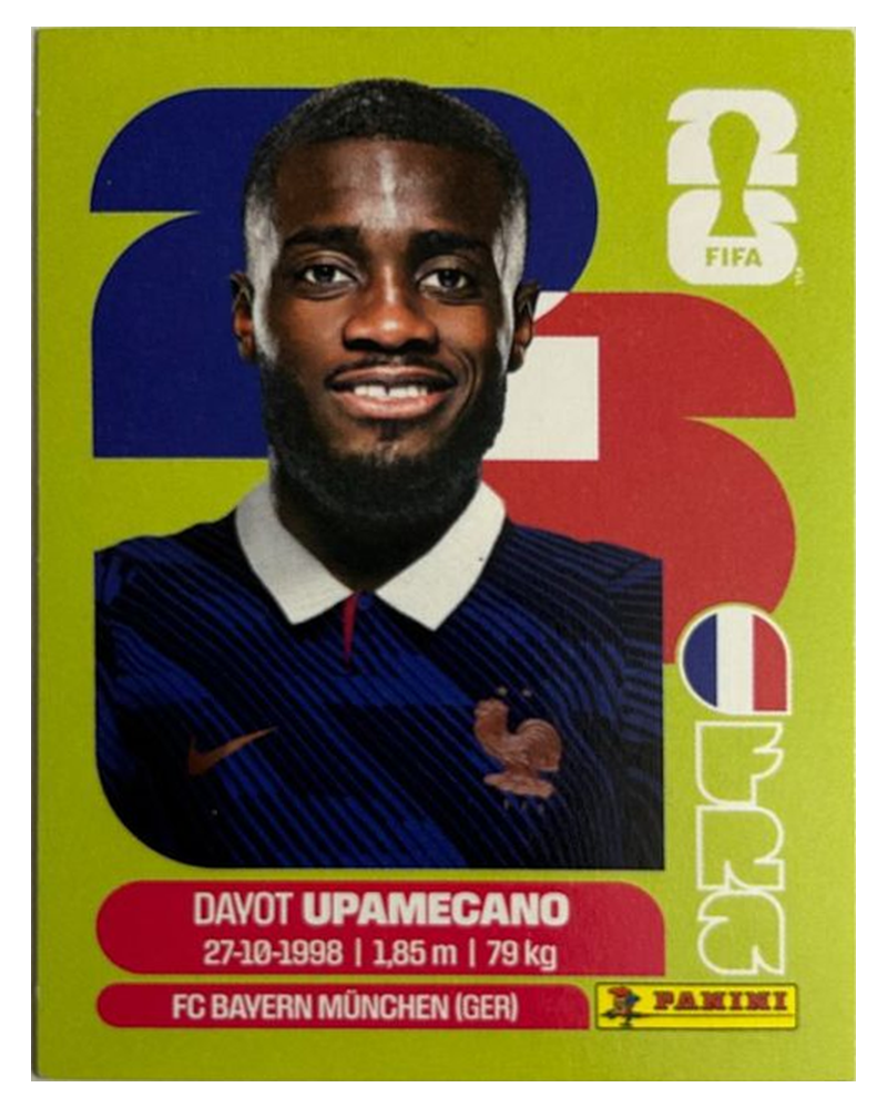 Panini FIFA WM 2026 United - FRA 7 - Dayot Upamecano