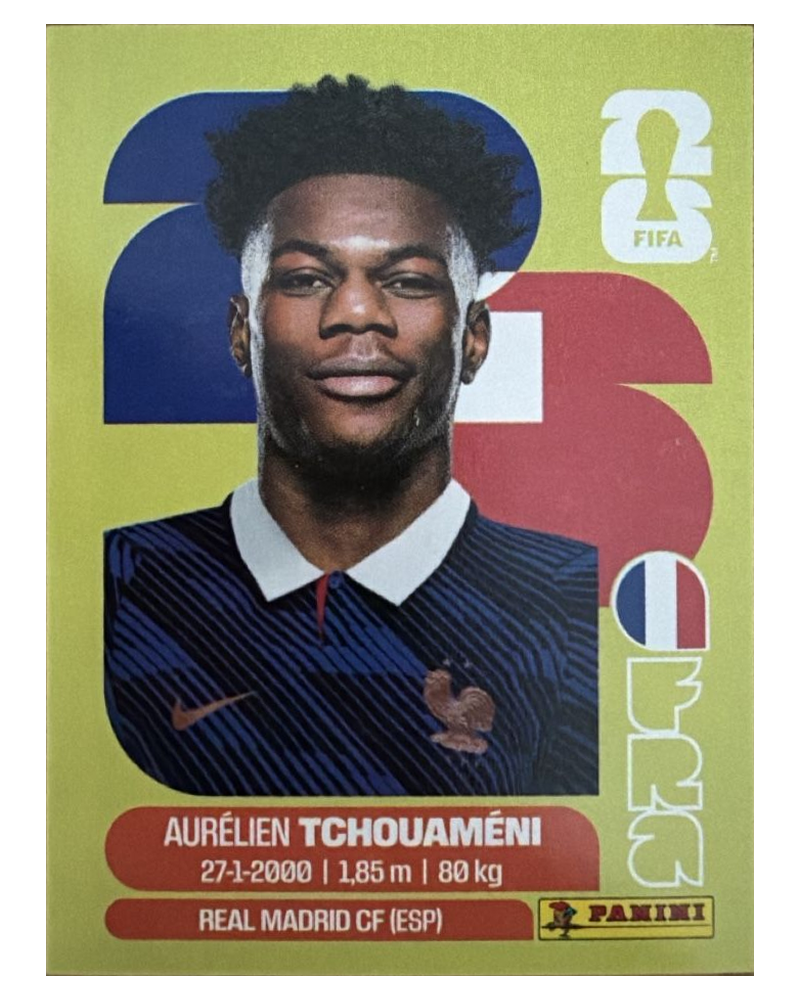 Panini FIFA WM 2026 United - FRA 9 - Aurélien Tchouaméni