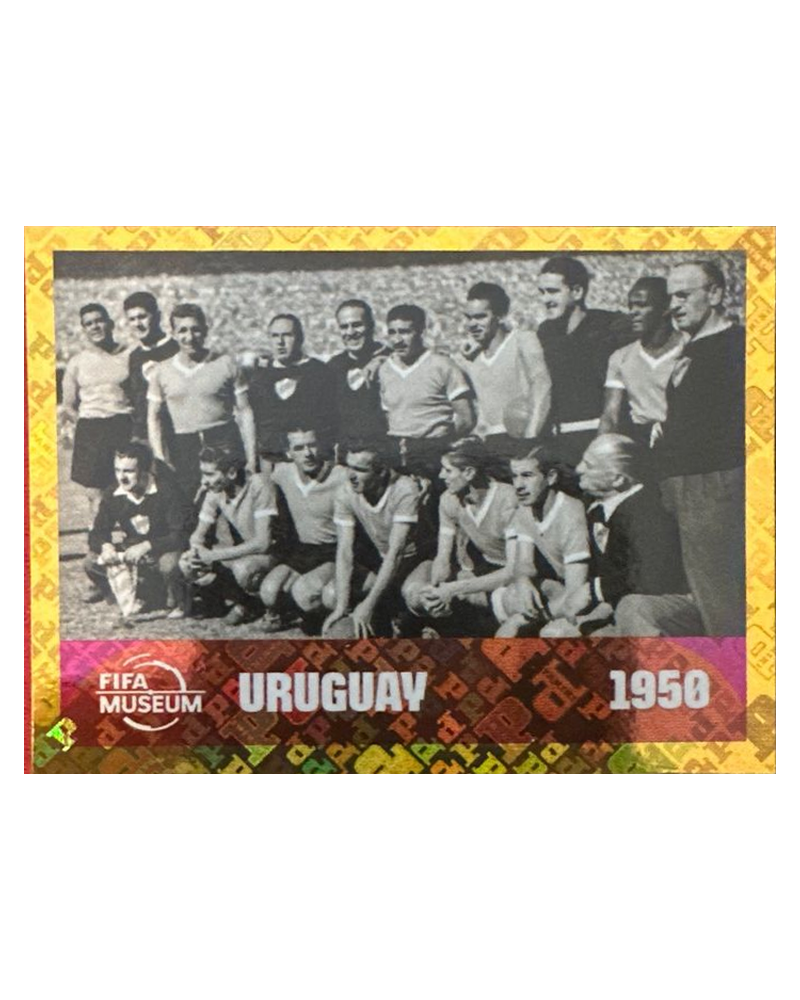 Panini FIFA WM 2026 United - FWC 10 - Uruguay 1950 Vorderseite