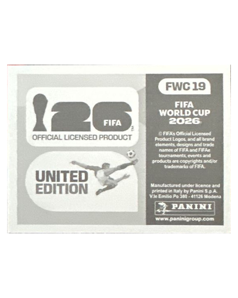 Panini FIFA WM 2026 United - FWC 19 - Argentina 2022