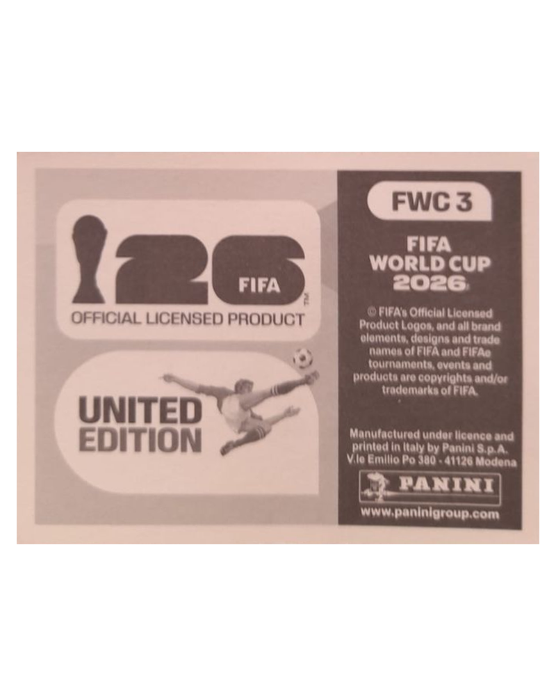 Panini FIFA WM 2026 United - FWC 3 - Official Mascots