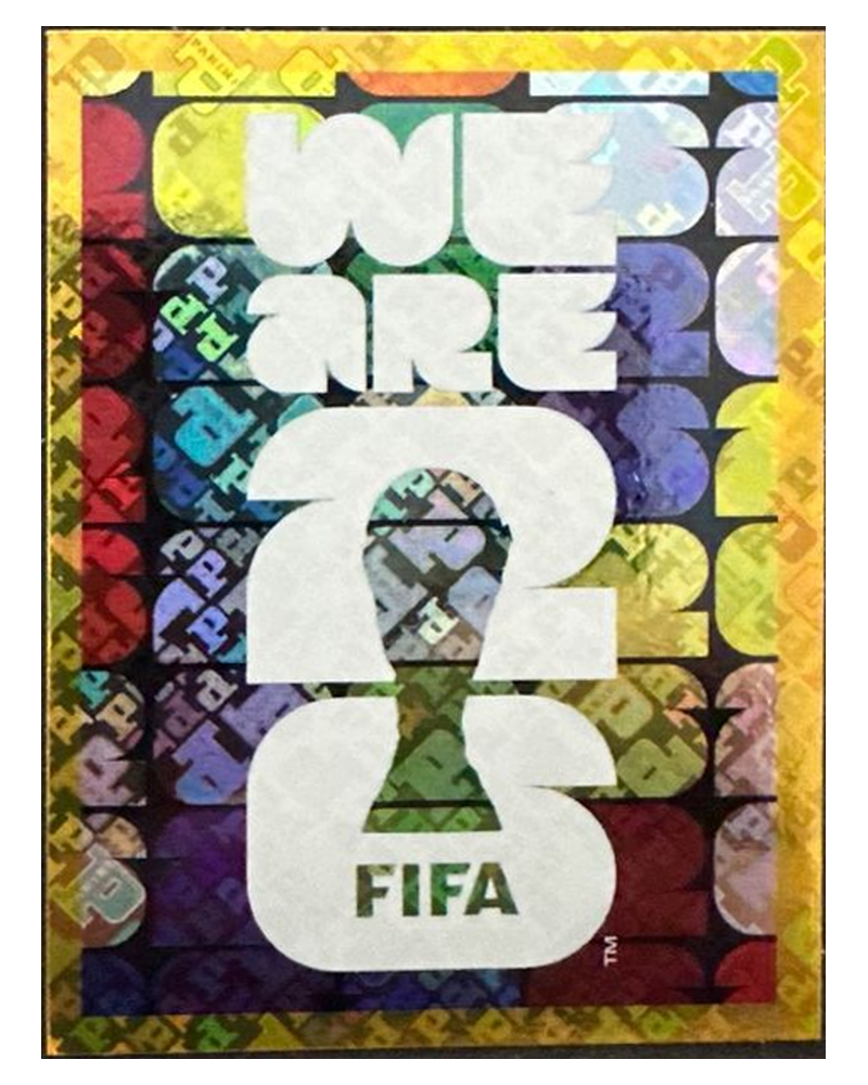 Panini FIFA WM 2026 United - FWC 4 - Official Slogan Vorderseite