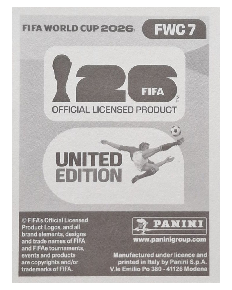 Panini FIFA WM 2026 United - FWC 7 - Mexico