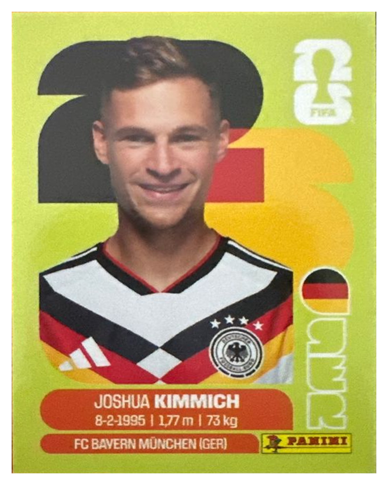 Panini FIFA WM 2026 United - GER 10 - Joshua Kimmich