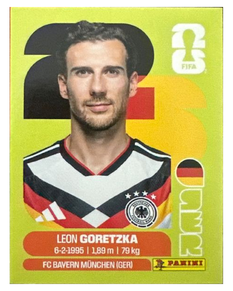Panini FIFA WM 2026 United - GER 14 - Leon Goretzka