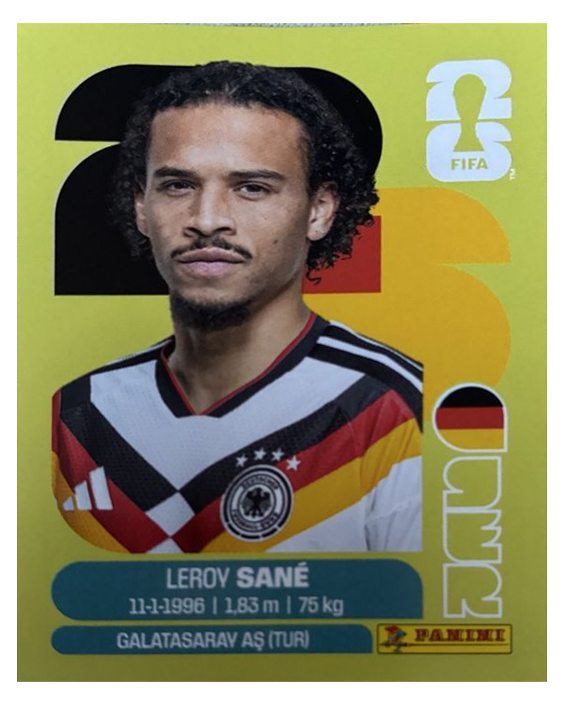 Panini FIFA WM 2026 United - GER 18 - Leroy Sane