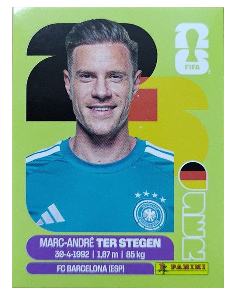 Panini FIFA WM 2026 United - GER 2 - Marc-André ter Stegen
