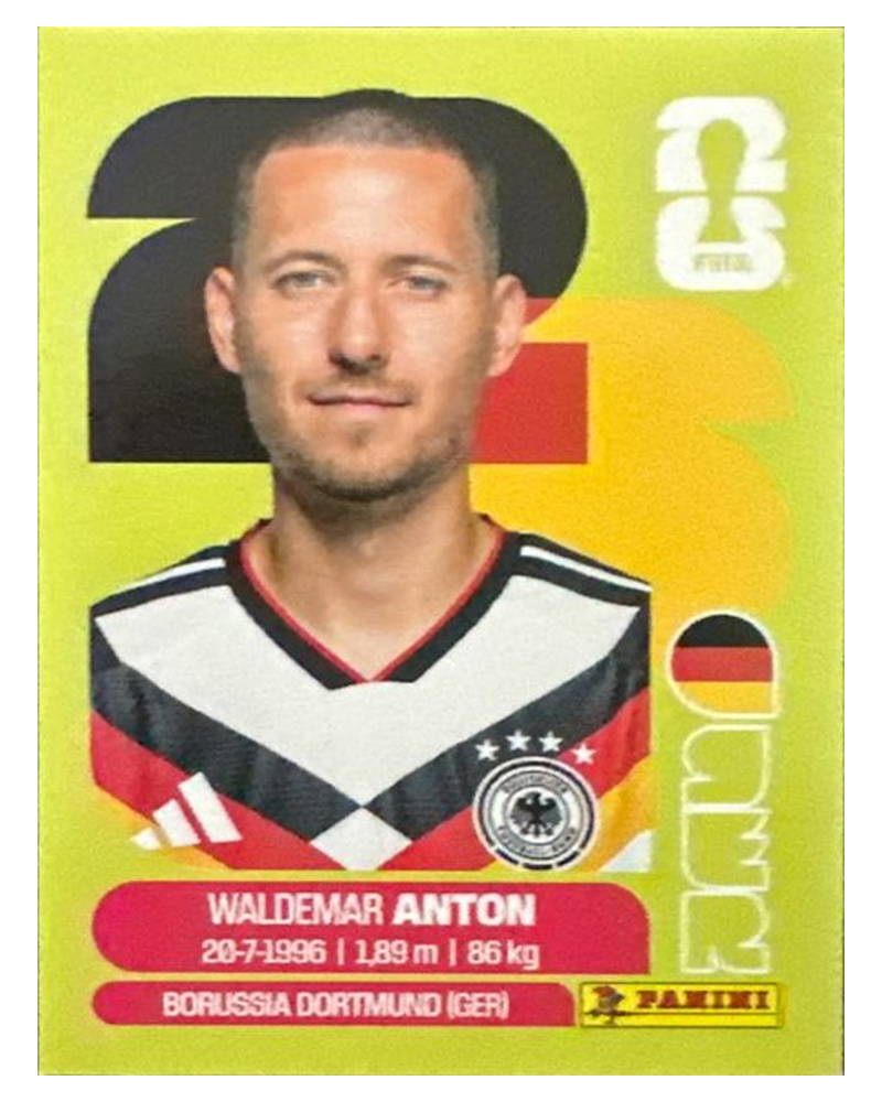 Panini FIFA WM 2026 United - GER 7 - Waldemar Anton