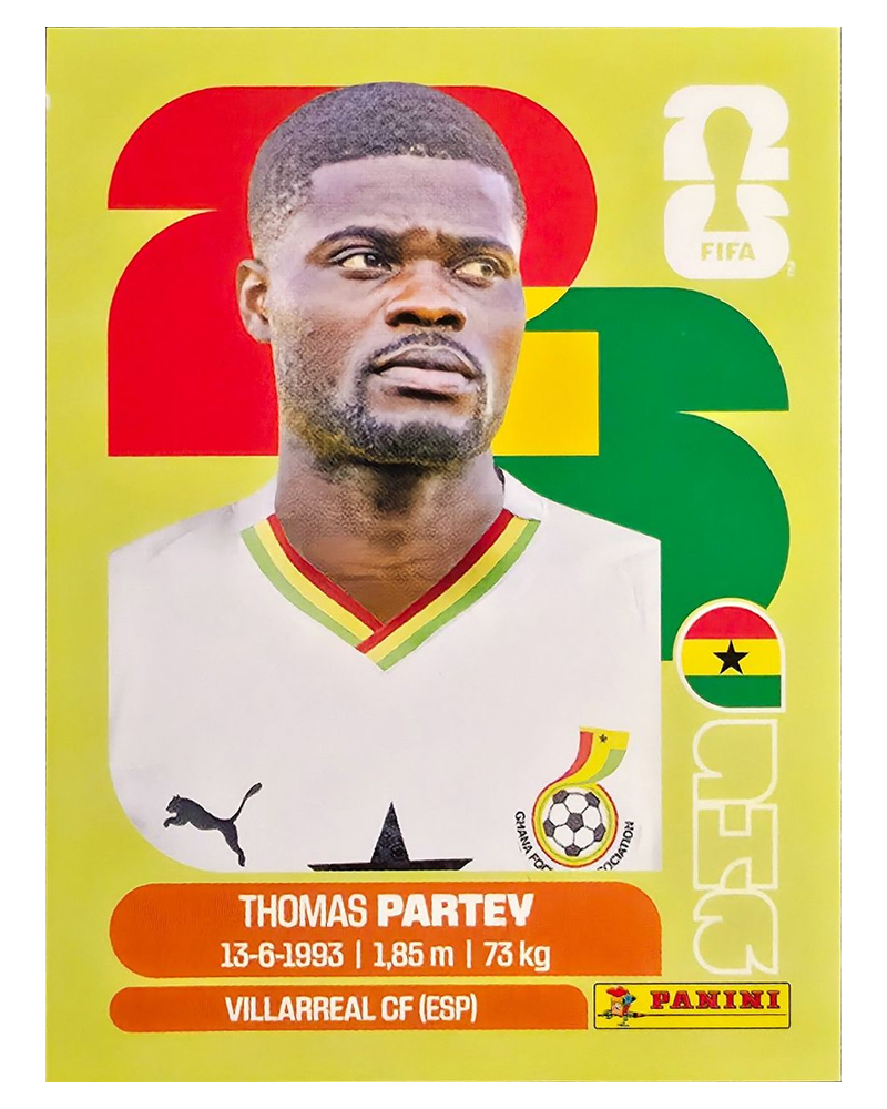 Panini FIFA WM 2026 United - GHA 10 - Thomas Partey