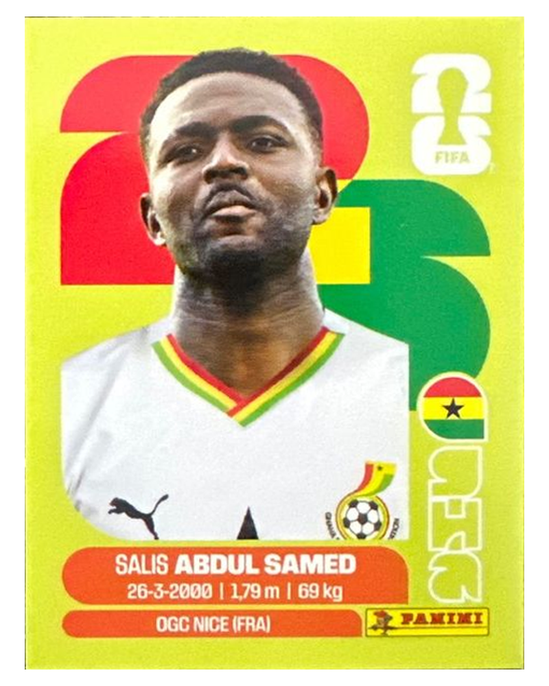 Panini FIFA WM 2026 United - GHA 11 - Salis Abdul Samed