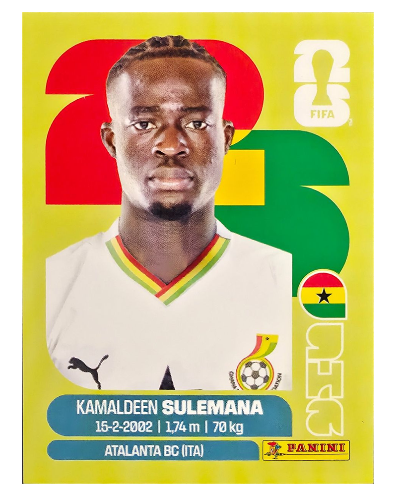 Panini FIFA WM 2026 United - GHA 12 - Kamaldeen Sulemana