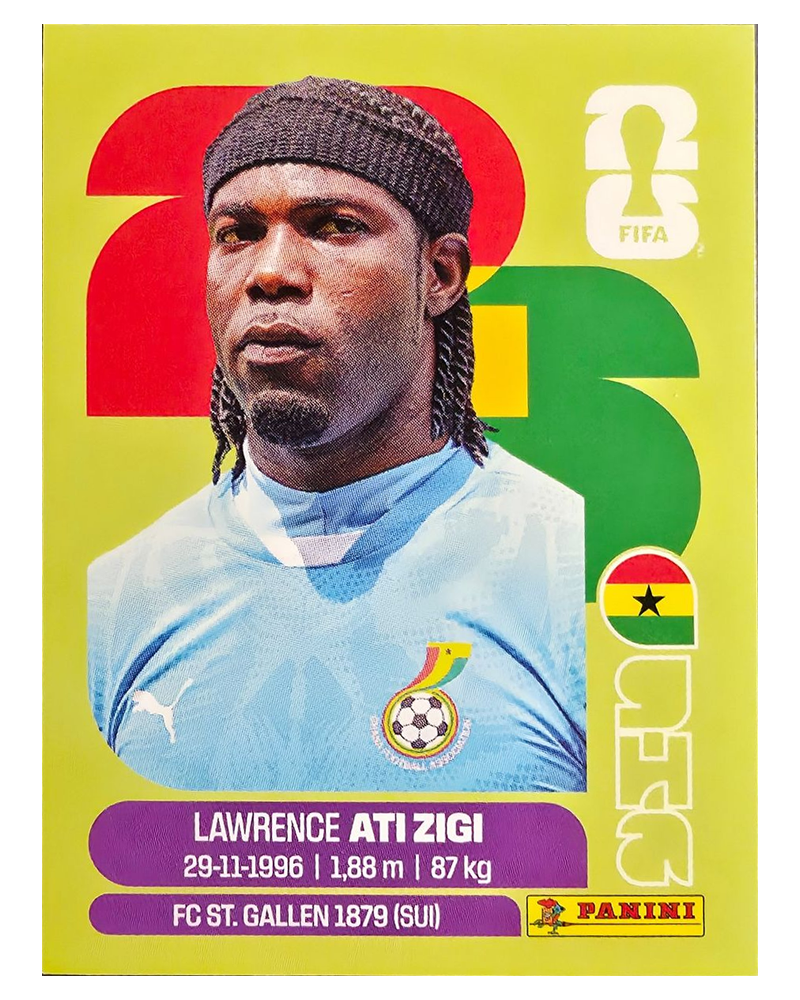 Panini FIFA WM 2026 United - GHA 2 - Lawrence Ati Zigi