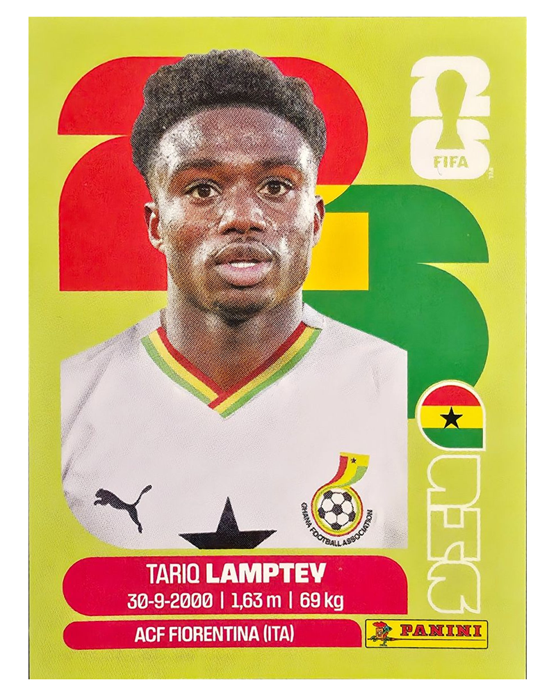 Panini FIFA WM 2026 United - GHA 3 - Tariq Lamptey