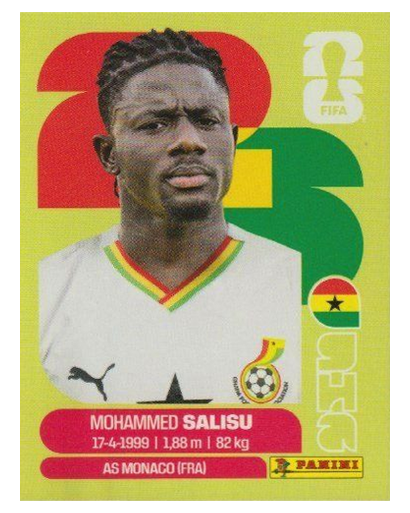 Panini FIFA WM 2026 United - GHA 4 - Mohammed Salisu