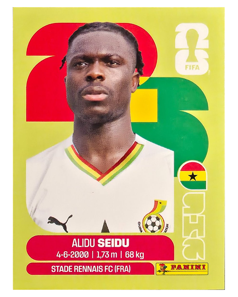 Panini FIFA WM 2026 United - GHA 5 - Alidu Seidu