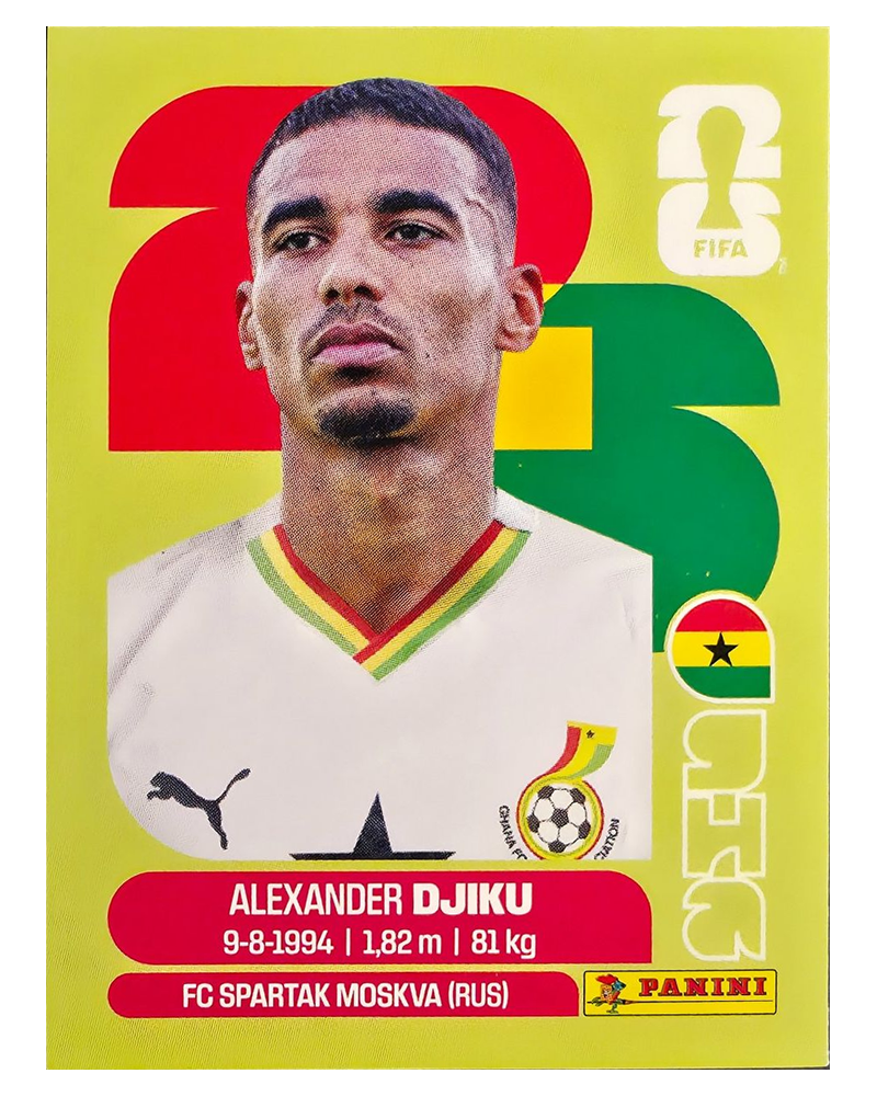 Panini FIFA WM 2026 United - GHA 6 - Alexander Djiku
