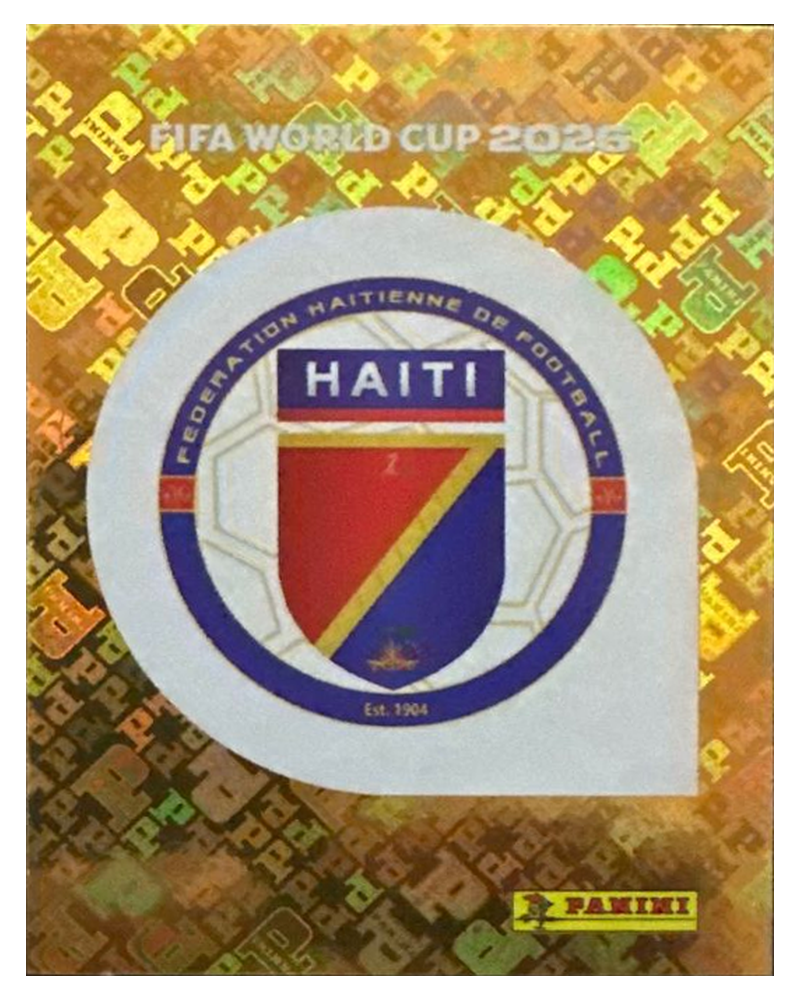 Panini FIFA WM 2026 United - HAI 1 - Team Logo