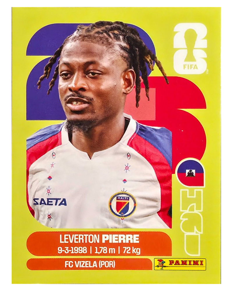 Panini FIFA WM 2026 United - HAI 10 - Leverton Pierre