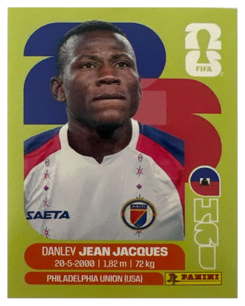Panini FIFA WM 2026 United - HAI 11 - Danley Jean Jacques