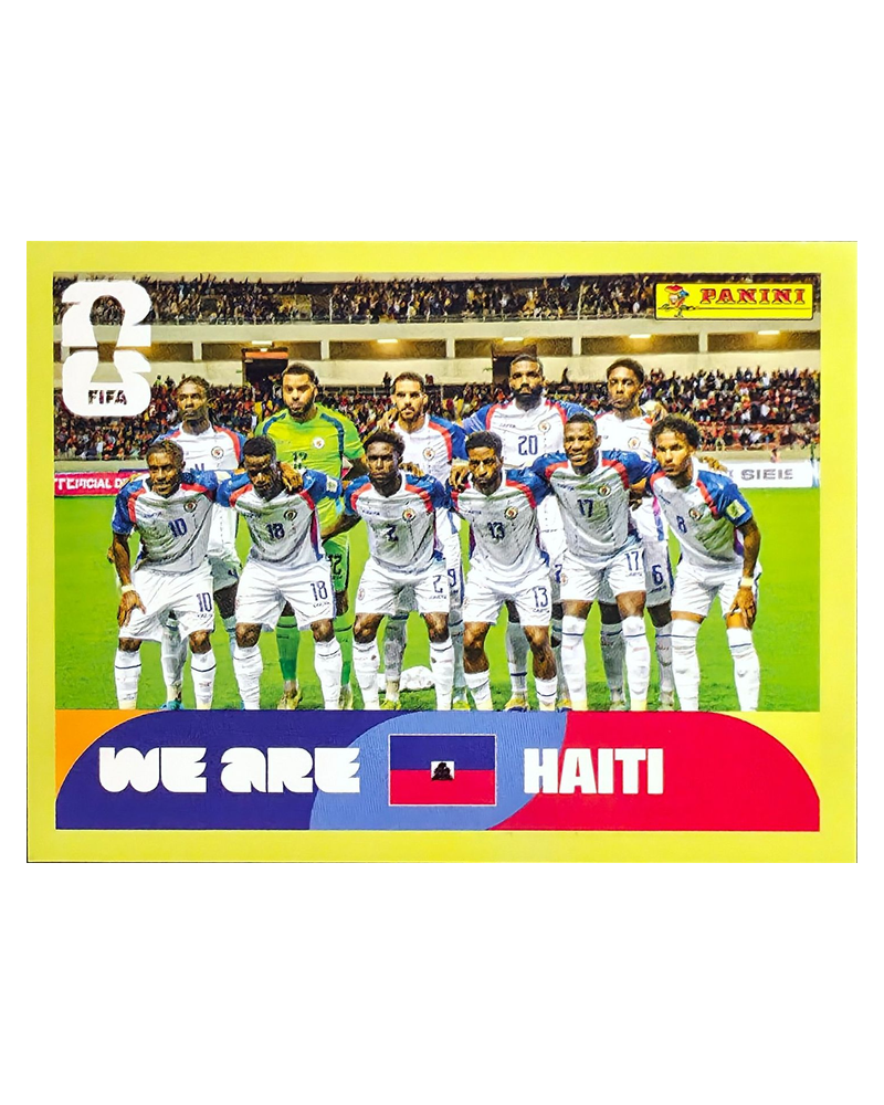 Panini FIFA WM 2026 United - HAI 13 - Team Photo