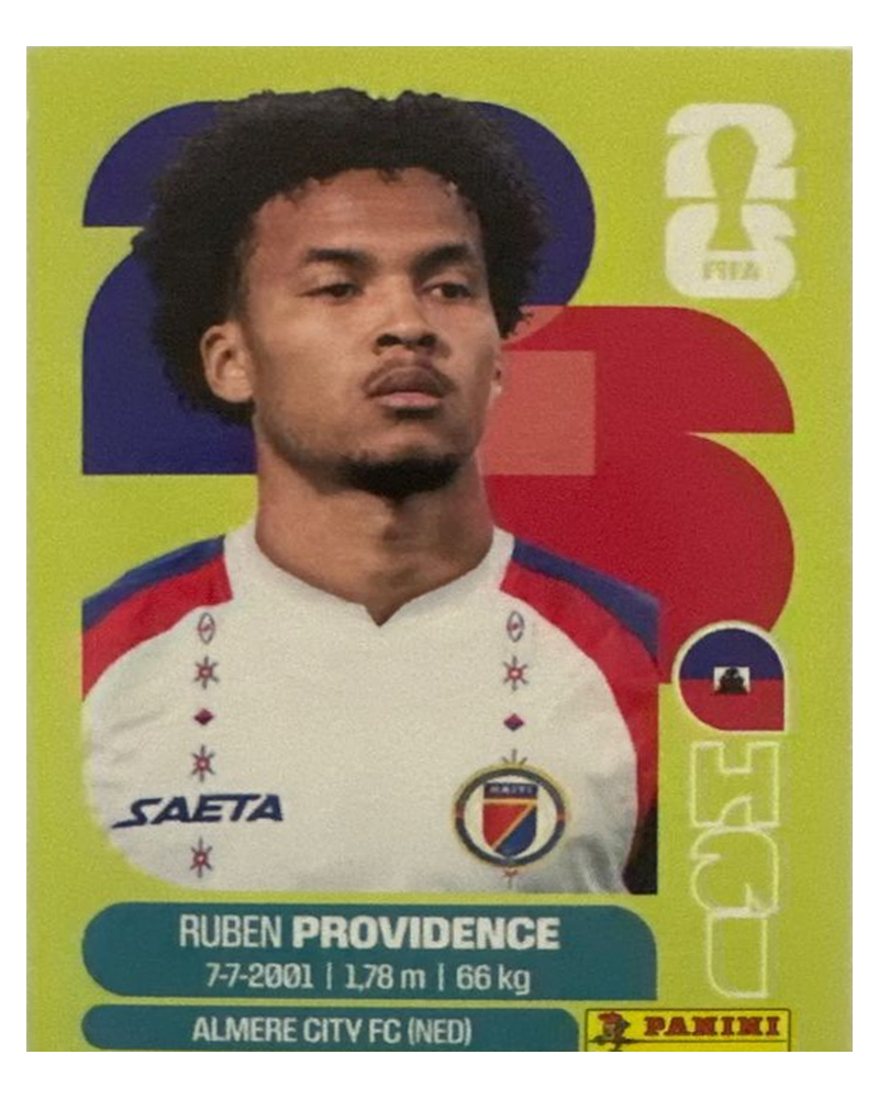 Panini FIFA WM 2026 United - HAI 17 - Ruben Providence