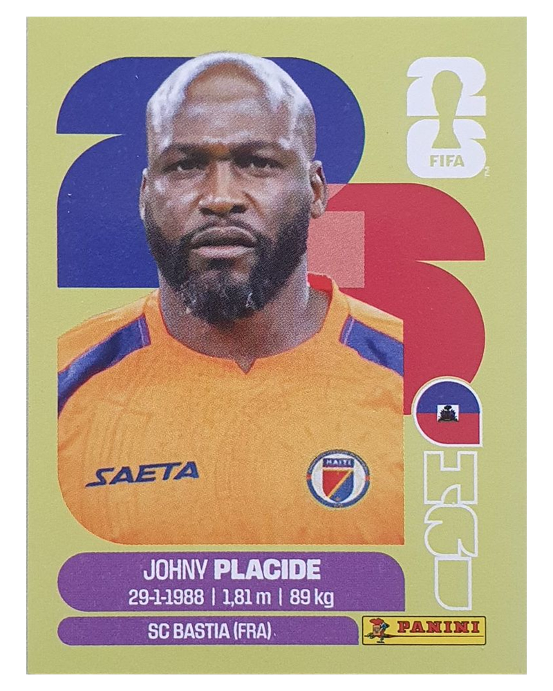 Panini FIFA WM 2026 United - HAI 2 - Johny Placide