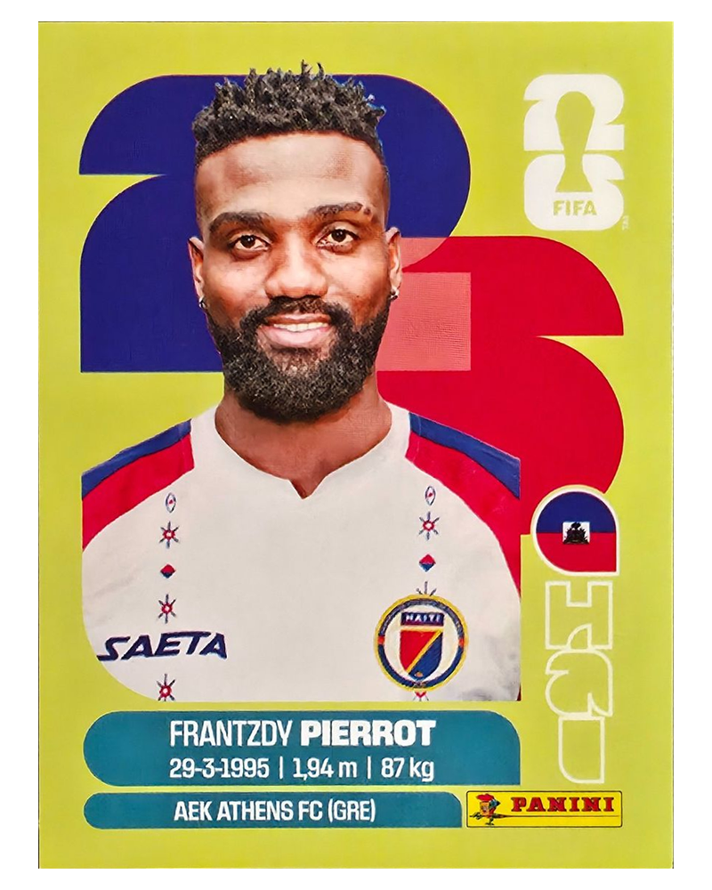 Panini FIFA WM 2026 United - HAI 20 - Frantzdy Pierrot