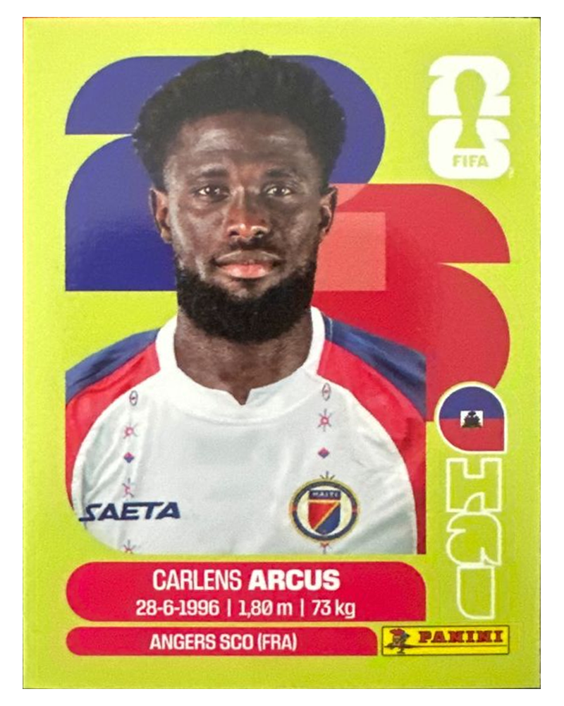 Panini FIFA WM 2026 United - HAI 3 - Carlens Arcus