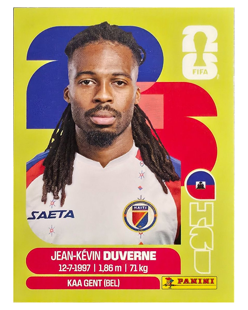Panini FIFA WM 2026 United - HAI 5 - Jean-Kevin Duverne