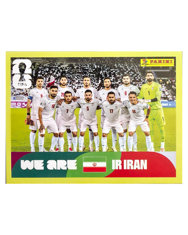 Panini FIFA WM 2026 United - IRN 13 - Team Photo