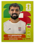 Panini FIFA WM 2026 United - IRN 14 - Omid Noorafkan
