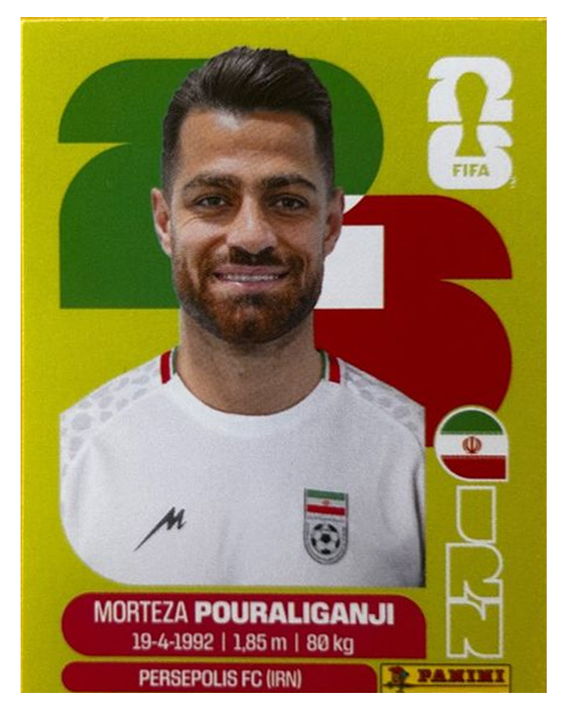Panini FIFA WM 2026 United - IRN 3 - Morteza Pouraliganji